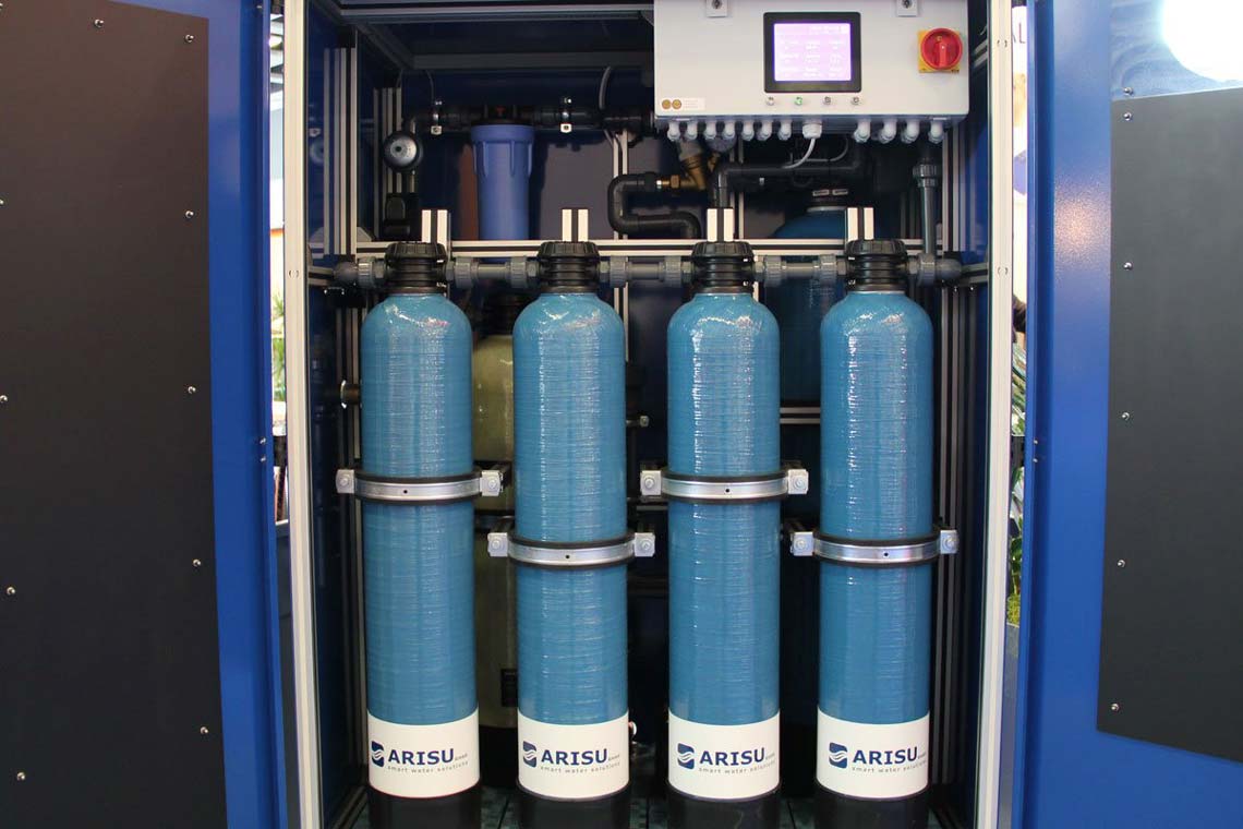 ARISU 6-Stufen Methode für chemie-freie Reinigung von Süßwasser